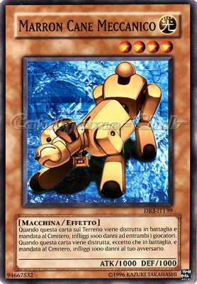 DR3-IT139 Marron Cane Meccanico comune (IT) -NEAR MINT-