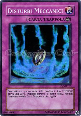 IOC-IT110 Disturbi Meccanici super rara (IT) -NEAR MINT-