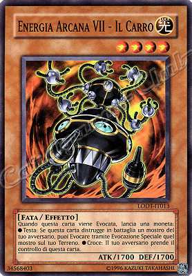 LODT-IT013 Energia Arcana VII-Il Carro comune Unlimited (IT) -NEAR MINT-