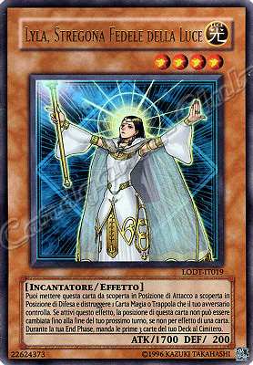 LODT-IT019 Lyla, Stregona Fedele della Luce ultra rara Unlimited (IT) -NEAR MINT-