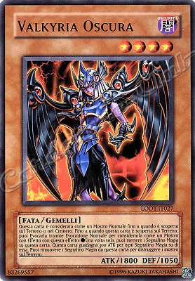 LODT-IT027 Valkyria Oscura rara Unlimited (IT)  -GOOD-