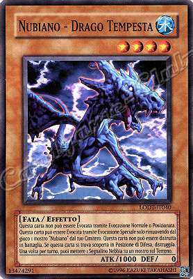 LODT-IT040 Nubiano-Drago Tempesta comune Unlimited (IT) -NEAR MINT-