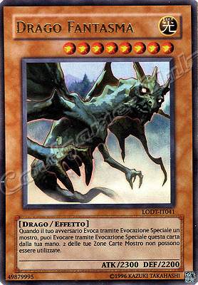 LODT-IT041 Drago Fantasma ultra rara Unlimited (IT)  -PLAYED-