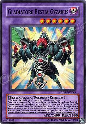 LODT-IT044 Gladiatore Bestia Gyzarus super rara Unlimited (IT) -PLAYED-
