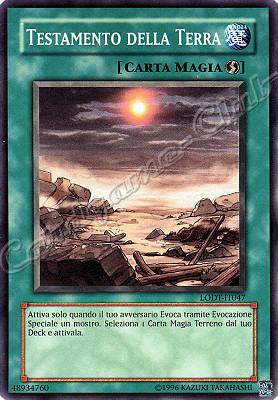 LODT-IT047 Testamento della Terra comune Unlimited (IT) -NEAR MINT-