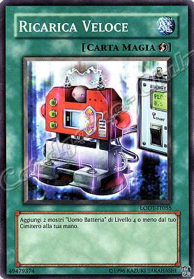 LODT-IT055 Ricarica Veloce comune Unlimited (IT) -NEAR MINT-