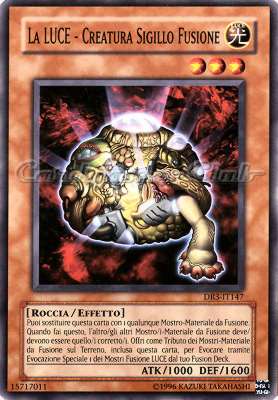 DR3-IT147 La LUCE - Creatura Sigillo Fusione comune (IT) -NEAR MINT-