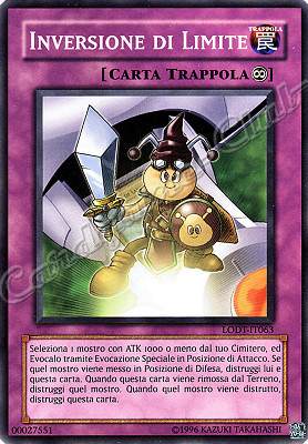 LODT-IT063 Inversione di Limite comune Unlimited (IT) -NEAR MINT-