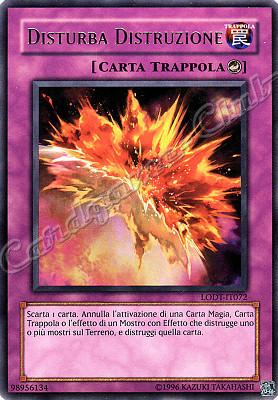 LODT-IT072 Disturba Distruzione rara Unlimited (IT) -NEAR MINT-
