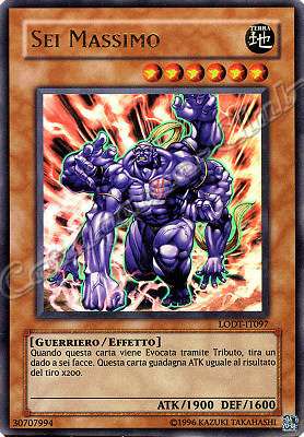 LODT-IT097 Sei Massimo ultra rara Unlimited (IT) -NEAR MINT-