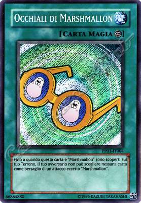 PP01-IT004 Occhiali di Marshmallon rara segreta (IT) -GOOD-