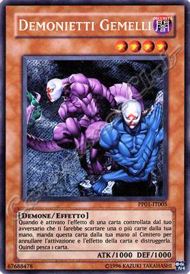 PP01-IT005 Demonietti Gemelli rara segreta (IT) -NEAR MINT-