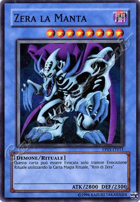 PP01-IT011 Zera la Manta super rara (IT) -NEAR MINT-