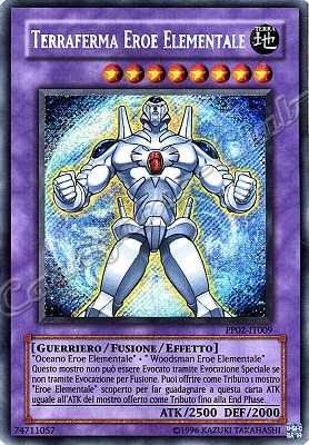 PP02-IT009 Terraferma Eroe Elementale rara segreta (IT) -NEAR MINT-
