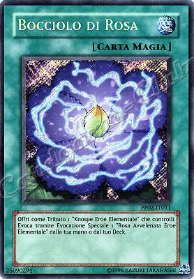 PP02-IT011 Bocciolo di Rosa rara segreta (IT) -NEAR MINT-