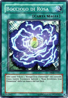 PP02-IT011 Bocciolo di Rosa super rara (IT) -NEAR MINT-