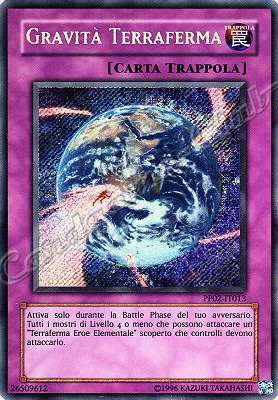 PP02-IT013 Gravita' Terraferma rara segreta (IT) -NEAR MINT-
