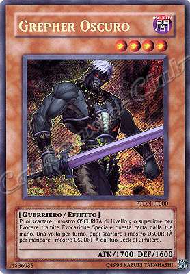 PTDN-IT000 Grepher Oscuro rara segreta Unlimited (IT) -NEAR MINT-