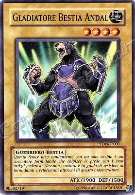 PTDN-IT001 Gladiatore Bestia Andal comune Unlimited (IT) -NEAR MINT-