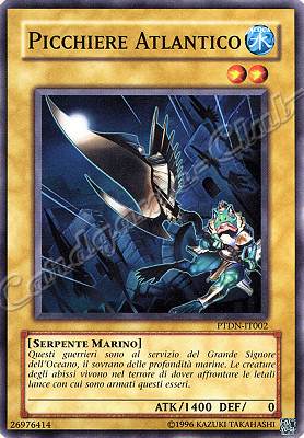 PTDN-IT002 Picchiere Atlantico comune Unlimited (IT) -NEAR MINT-