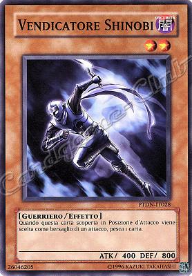 PTDN-IT028 Vendicatore Shinobi comune Unlimited (IT) -NEAR MINT-