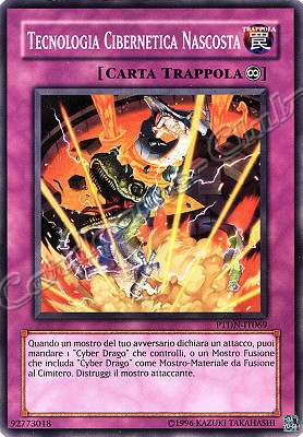 PTDN-IT069 Tecnologia Cibernetica Nascosta comune Unlimited (IT) -NEAR MINT-