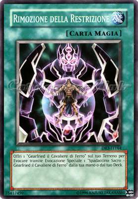 DR3-IT164 Rimozione della Restrizione comune (IT) -NEAR MINT-