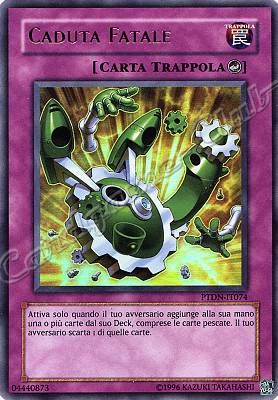 PTDN-IT074 Caduta Fatale ultra rara Unlimited (IT) -NEAR MINT-