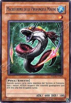PTDN-IT083 Macrotrema delle Profondita' Marine rara Unlimited (IT) -PLAYED-