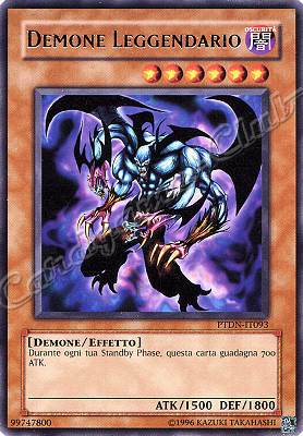 PTDN-IT093 Demone Leggendario rara Unlimited (IT) -GOOD-