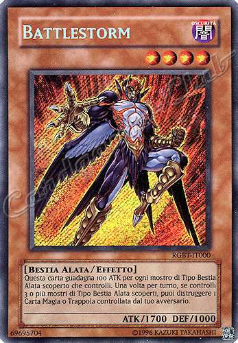 RGBT-IT000 Battlestorm rara segreta Unlimited (IT) -NEAR MINT-