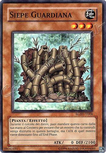 RGBT-IT008 Siepe Guardiana comune Unlimited (IT) -NEAR MINT-