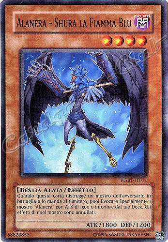 RGBT-IT011 Alanera - Shura la Fiamma Blu comune Unlimited (IT) -NEAR MINT-