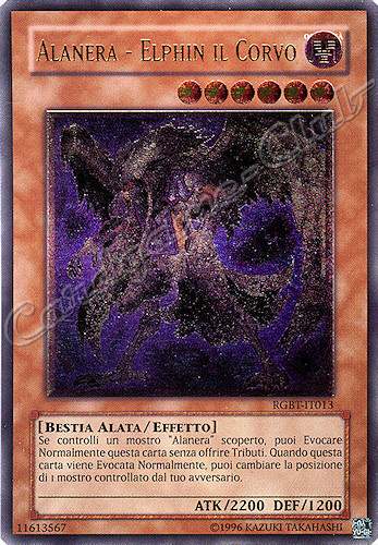 RGBT-IT013 Alanera - Elphin il Corvo rara ultimate Unlimited (IT) -NEAR MINT-