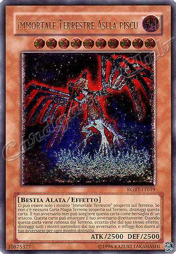 RGBT-IT019 Immortale Terrestre Aslla Piscu rara ultimate Unlimited (IT) -NEAR MINT-