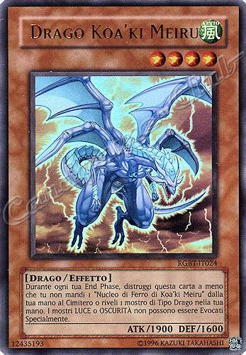 RGBT-IT024 Drago Koa'ki Meiru ultra rara Unlimited (IT) -NEAR MINT-