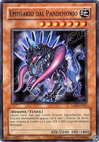 RGBT-IT031 Emissario dal Pandemonio comune Unlimited (IT) -NEAR MINT-