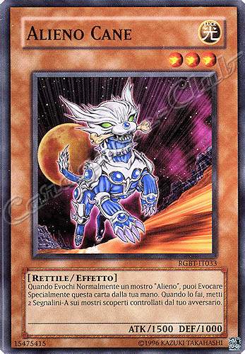 RGBT-IT033 Alieno Cane comune Unlimited (IT) -NEAR MINT-