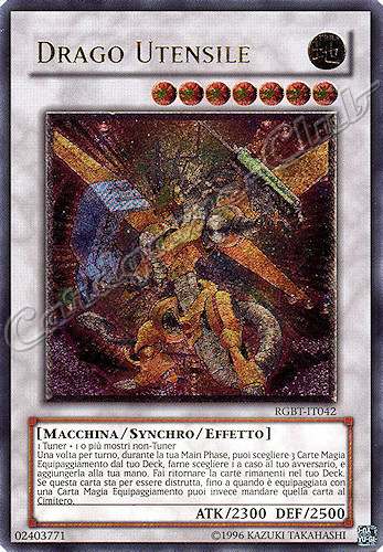 RGBT-IT042 Drago Utensile rara ultimate Unlimited (IT) -NEAR MINT-