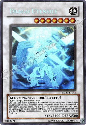 RGBT-IT042 Drago Utensile rara ghost Unlimited (IT) -NEAR MINT-