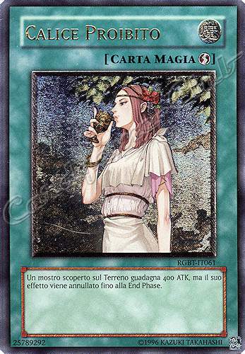 RGBT-IT061 Calice Proibito rara ultimate Unlimited (IT) -NEAR MINT-