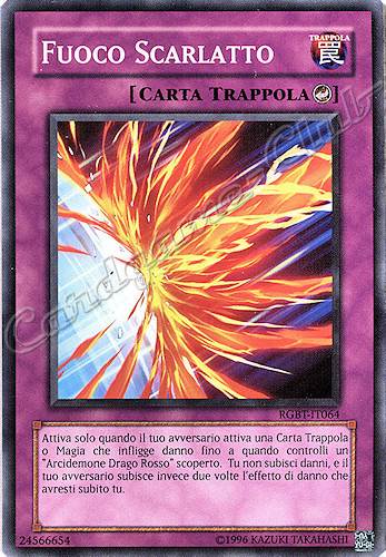 RGBT-IT064 Fuoco Scarlatto comune Unlimited (IT) -NEAR MINT-