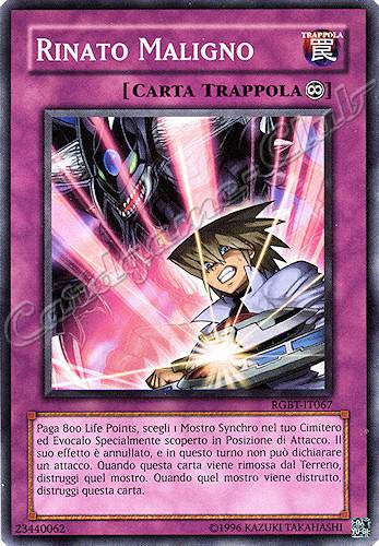 RGBT-IT067 Rinato Maligno comune Unlimited (IT) -NEAR MINT-