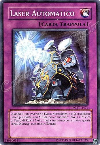 RGBT-IT074 Laser Automatico comune Unlimited (IT) -NEAR MINT-