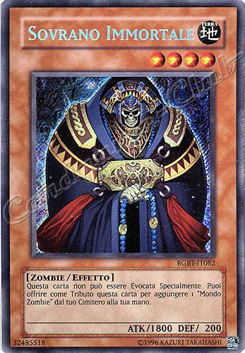 RGBT-IT082 Sovrano Immortale rara segreta Unlimited (IT) -NEAR MINT-