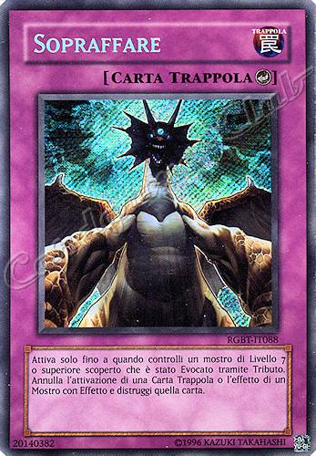 RGBT-IT088 Sopraffare rara segreta Unlimited (IT) -NEAR MINT-