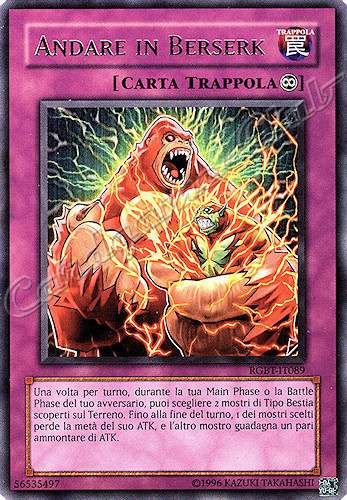 RGBT-IT089 Andare in Berserk rara Unlimited (IT) -NEAR MINT-
