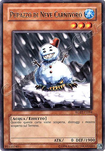 RGBT-IT094 Pupazzo di Neve Carnivoro rara Unlimited (IT) -NEAR MINT-