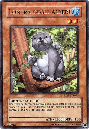 RGBT-IT095 Lontra degli Alberi rara Unlimited (IT) -NEAR MINT-