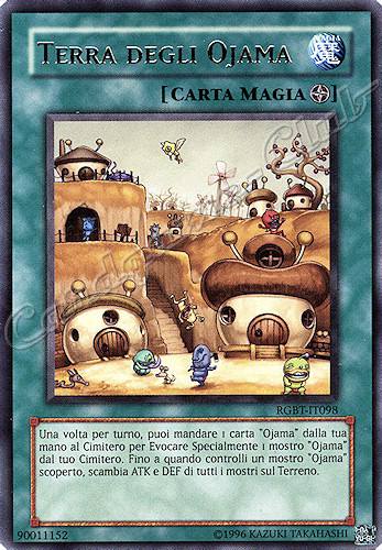 RGBT-IT098 Terra degli Ojama rara Unlimited (IT) -NEAR MINT-